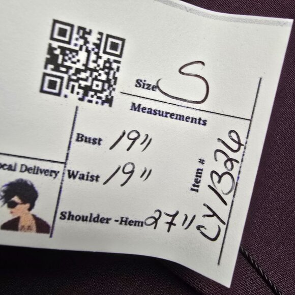 Projek Raw Burgundy Modern Fit Button Up Dress Shirt Size S - Picture 13 of 13